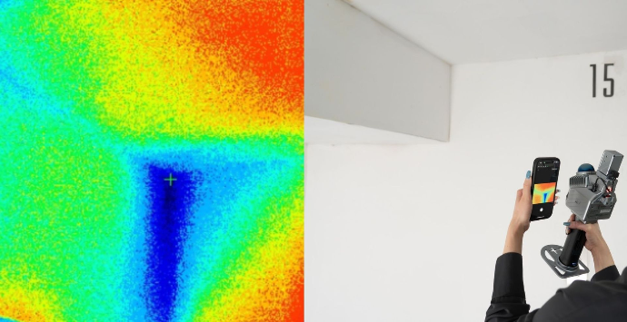 FJD Trion P2 Vision+ detecting water leakage
