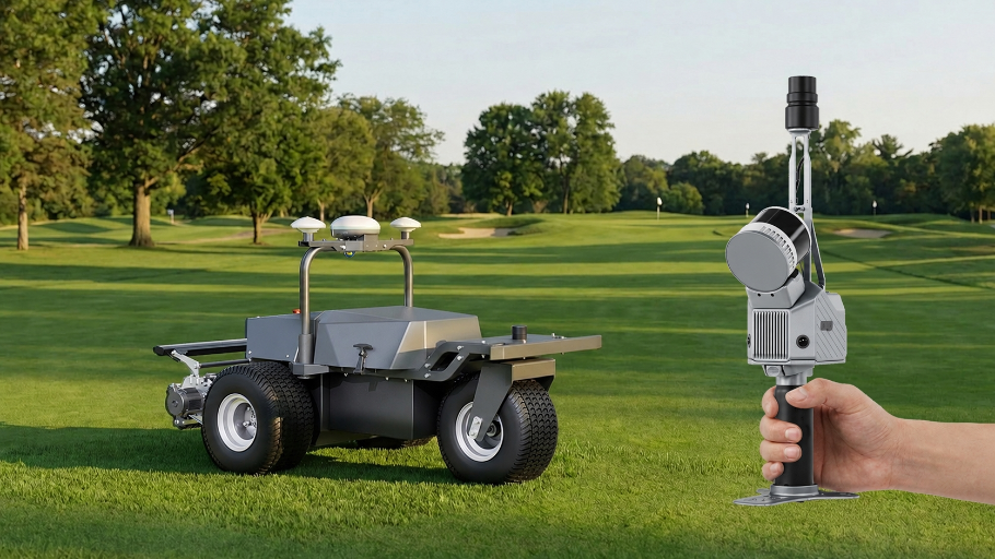 FJD Trion S2 scanner on site