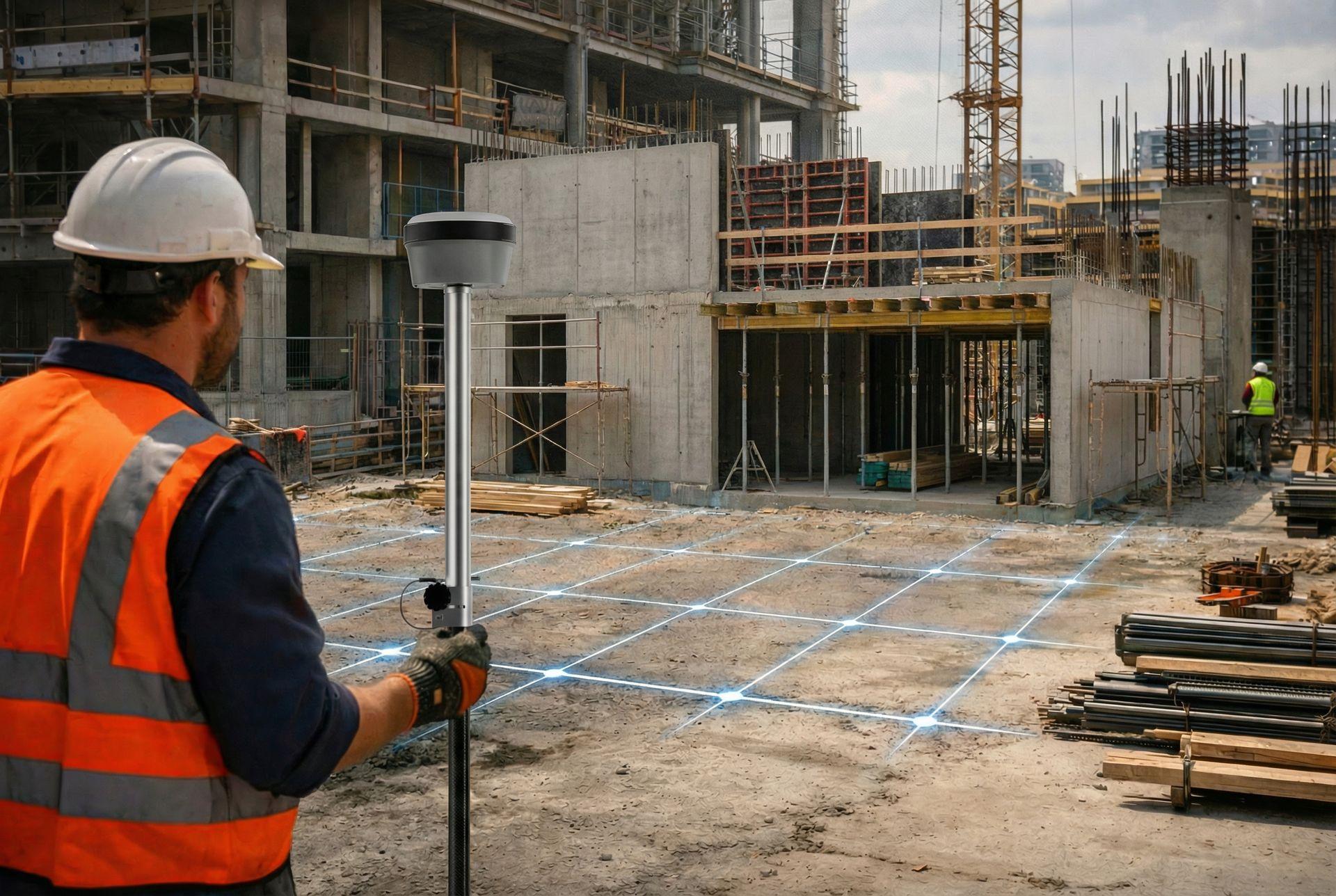 FJD Trion Survey Software construction stakeout