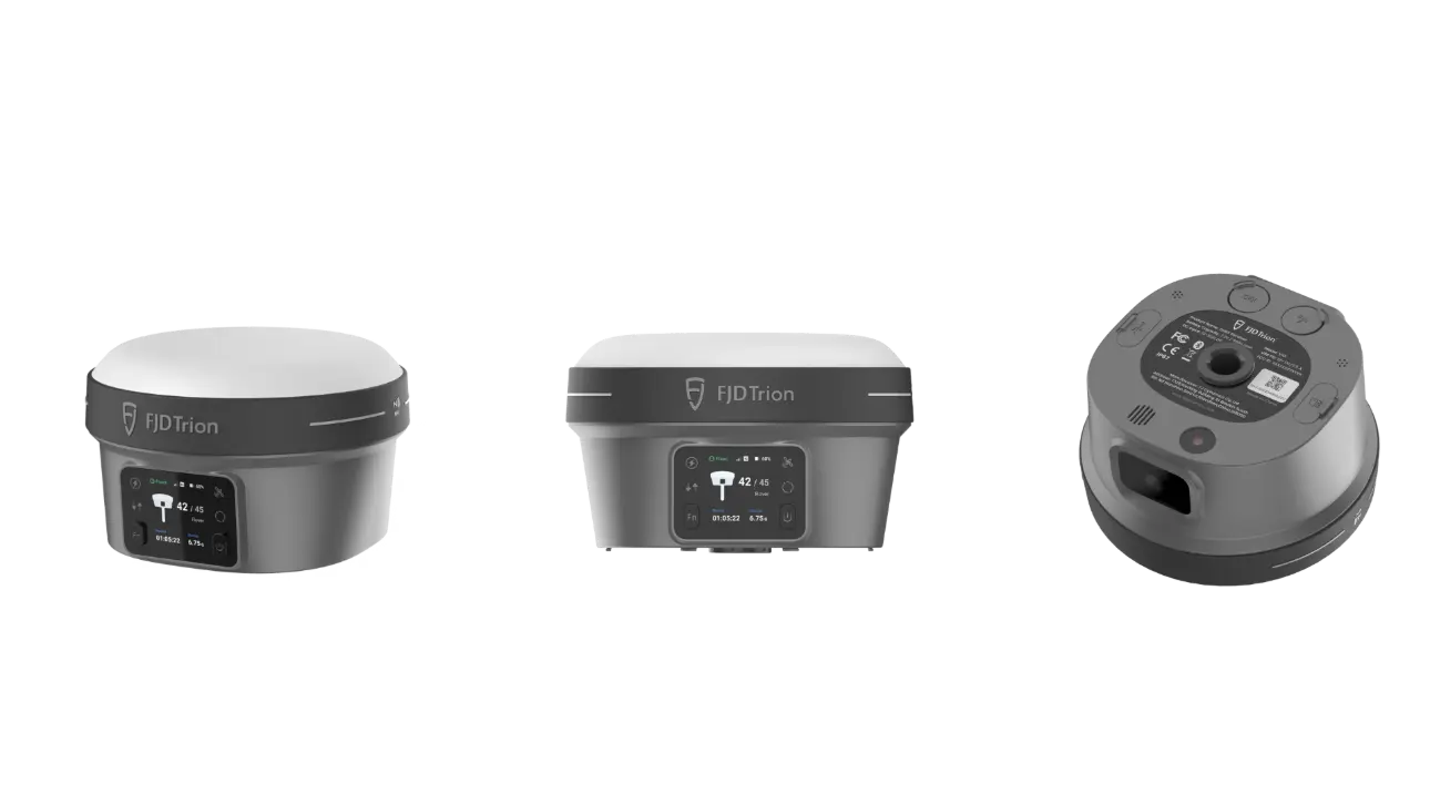 FJD Trion V10i RTK system orthographic view